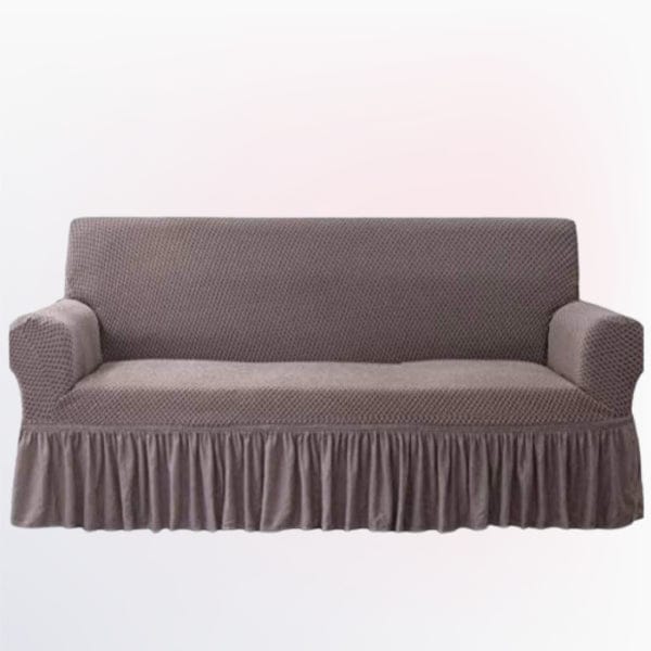 Amina's Collection Presents Premium Turkish Style Mesh Sofa Fitted Covers – Elegant Stretchable Protection for All Sofa Sizes