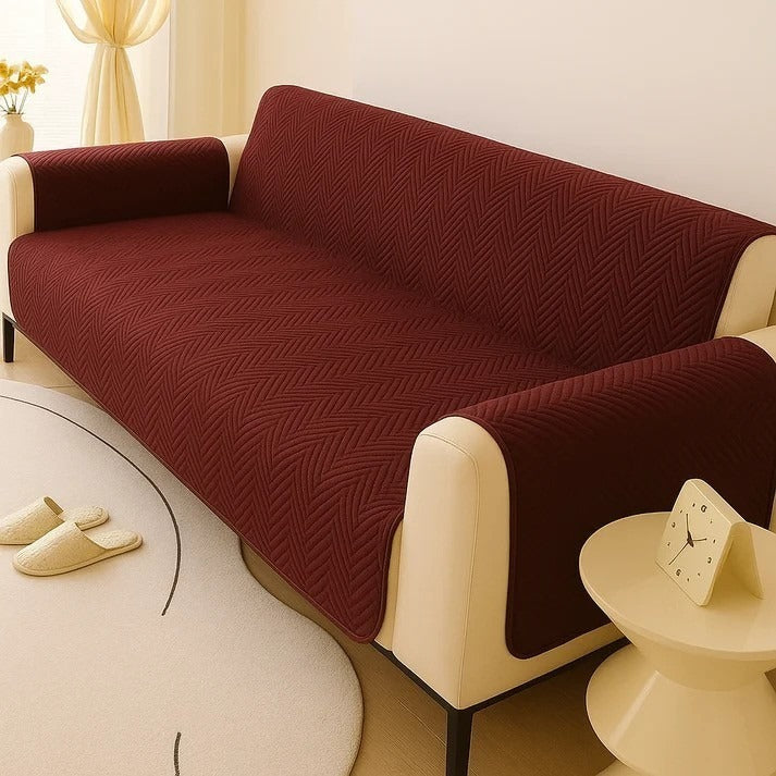 Amina's Collection Premium Mat Ultrasonic Microfiber Soft Sofa Covers – Elegant, Durable & Comfortable