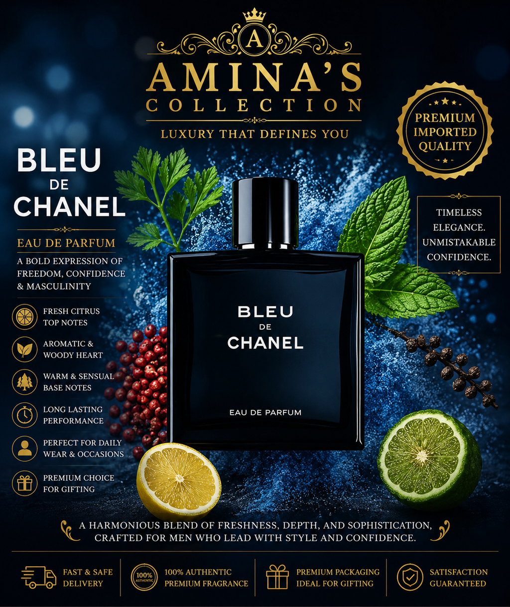 Bleu De Chanel Premium Eau De Parfum Men(Premium Imported Quality)