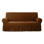Amina's Collection Presents Premium Turkish Style Mesh Sofa Fitted Covers – Elegant Stretchable Protection for All Sofa Sizes