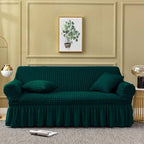 Amina’s Collection Presents Premium Persian Style Jersey Sofa Fitted Covers – Luxury Stretchable Bubble Design for All Sofa Sizes