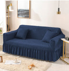 Amina’s Collection Presents Premium Persian Style Jersey Sofa Fitted Covers – Luxury Stretchable Bubble Design for All Sofa Sizes