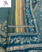 CHARIZMA Embroidered Chiffon wedding!Amina's collection