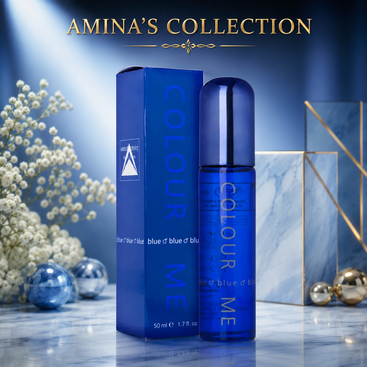 COLOUR ME Blue Eau De Parfum 50ml Unisex Fragrance