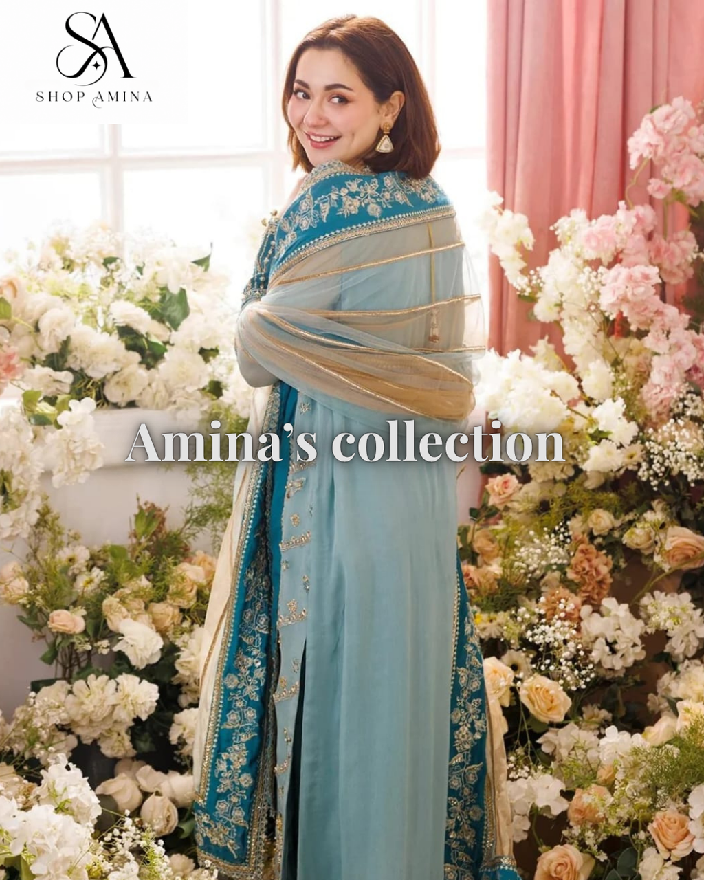 CHARIZMA Embroidered Chiffon wedding!Amina's collection