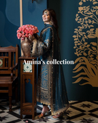 ASIM JOFA Sequin Chiffon Malai Trouser!Amina's Collection