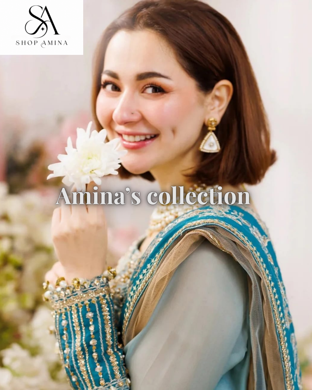 CHARIZMA Embroidered Chiffon wedding!Amina's collection