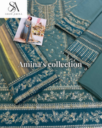 CHARIZMA Embroidered Chiffon wedding!Amina's collection