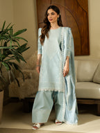 Amina's Collection Faiza Saqlain Luxury Embroidered Lawn Suit