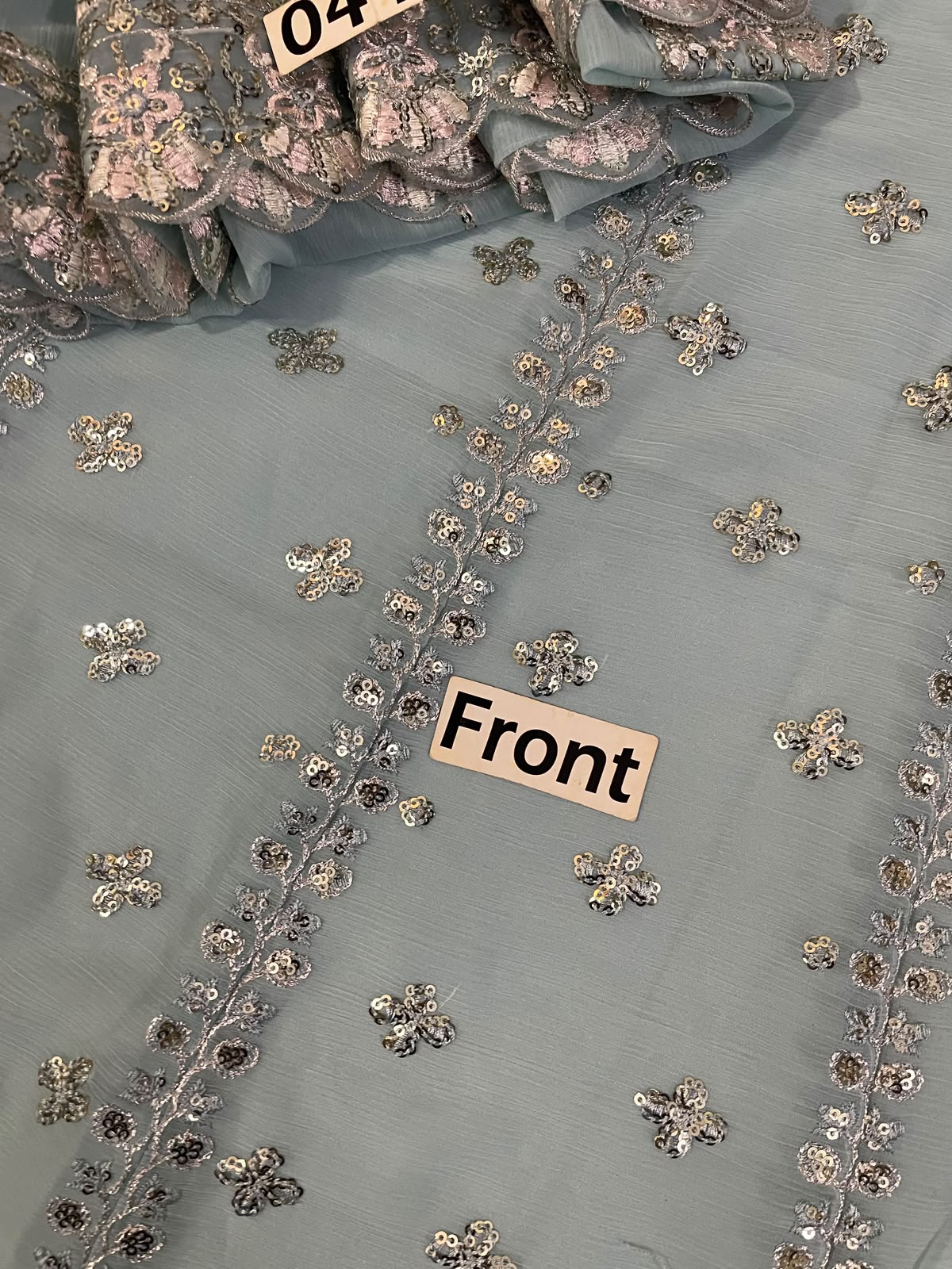 Alizeh Wedding Edition 2026 Heavy Embroidered Chiffon Suit!Amina's colleciton