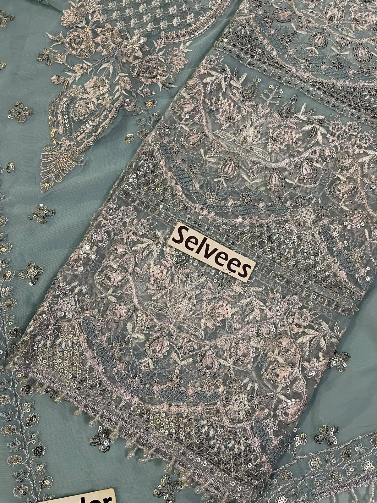 Alizeh Wedding Edition 2026 Heavy Embroidered Chiffon Suit!Amina's colleciton