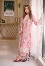 ANEELS Luxury Embroidered Dhanak Suit Winter 2026 | Amina’s Collection