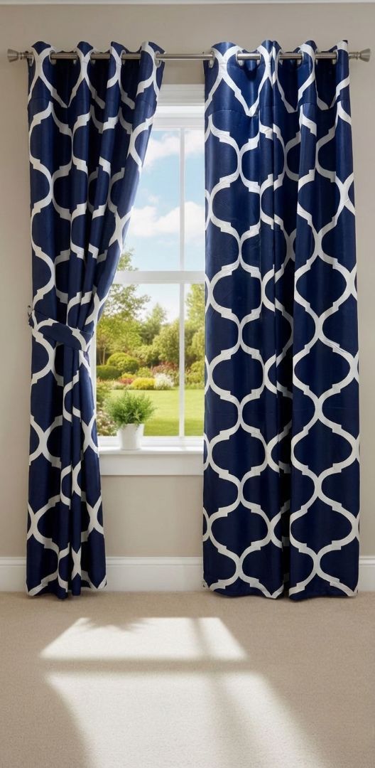 Amina's Collection Premium Summer Cotton Mix Window Curtains