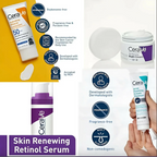 CeraVe Complete Skincare Kit Cleanse Hydrate Protect Renew.