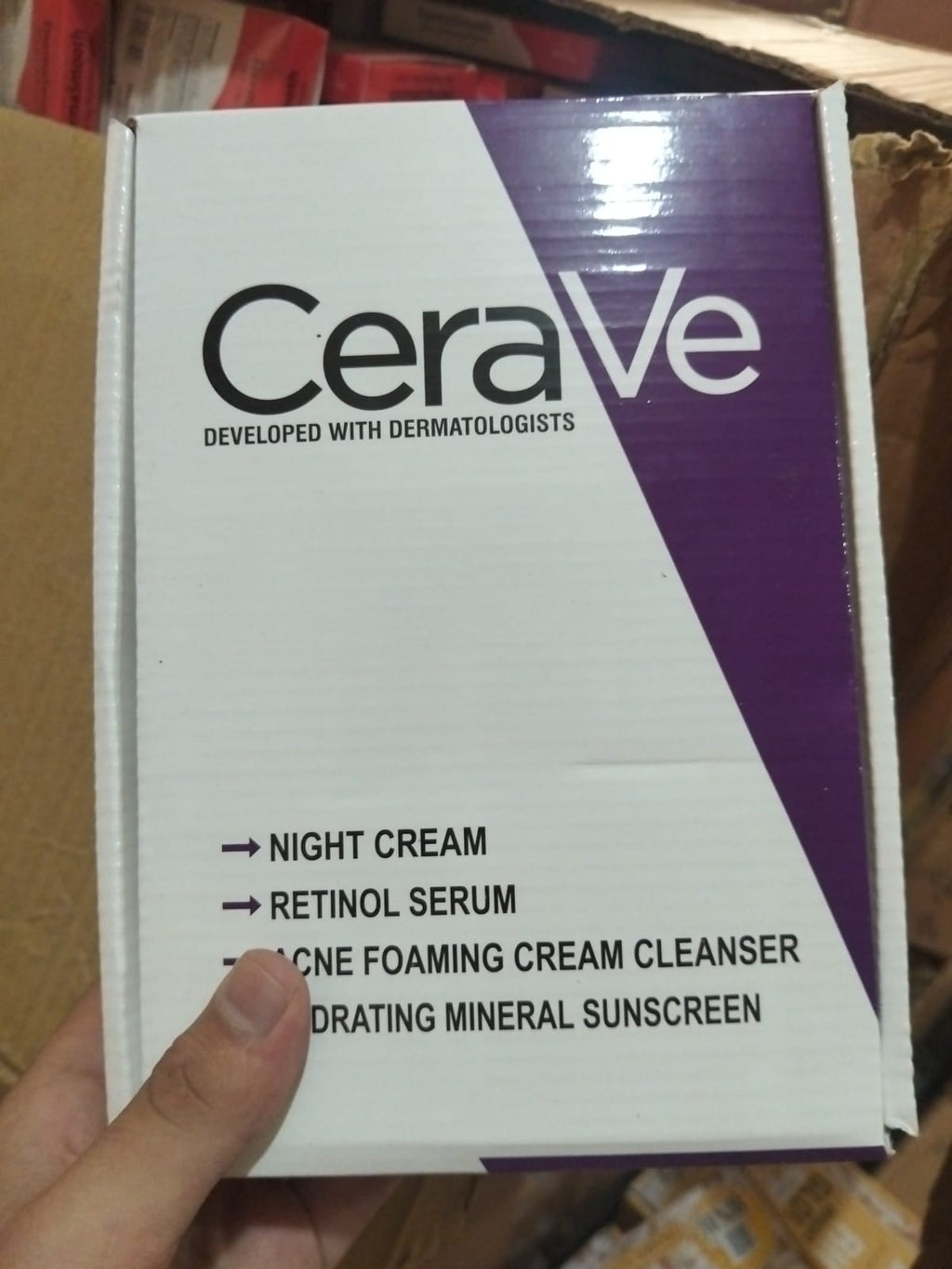 CeraVe Complete Skincare Kit Cleanse Hydrate Protect Renew.