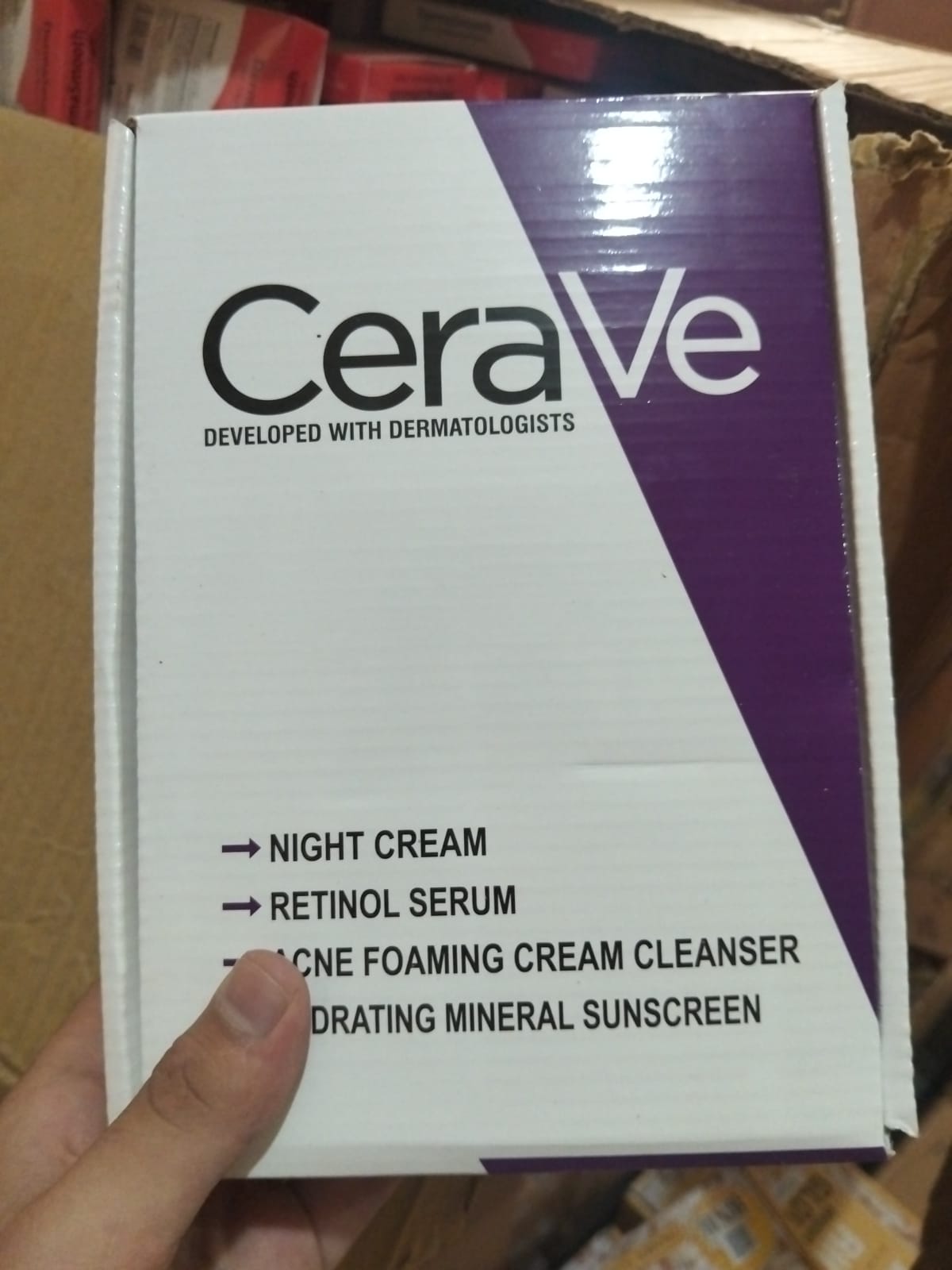 CeraVe Complete Skincare Kit Cleanse Hydrate Protect Renew.