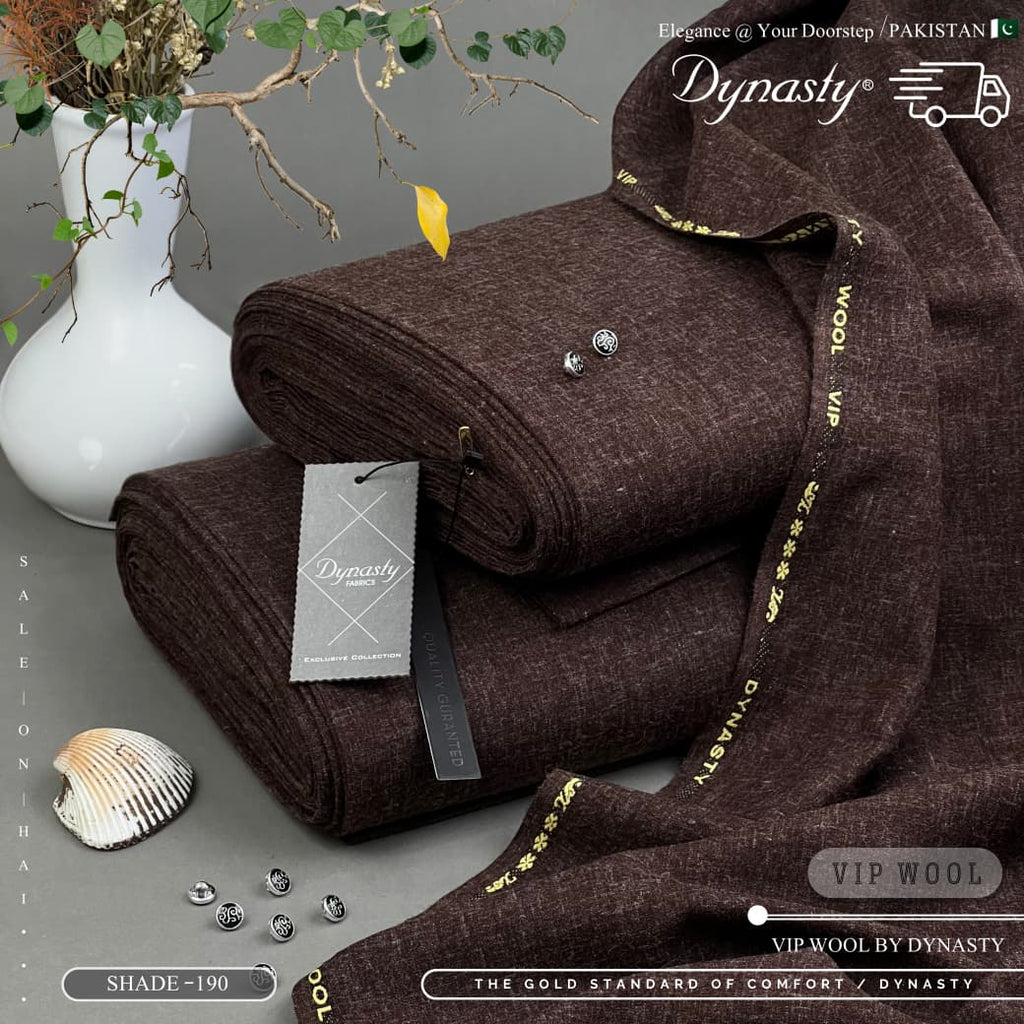 VIP Wool by Dynasty Premium Winter Fabric Collection | Amina’s Collection