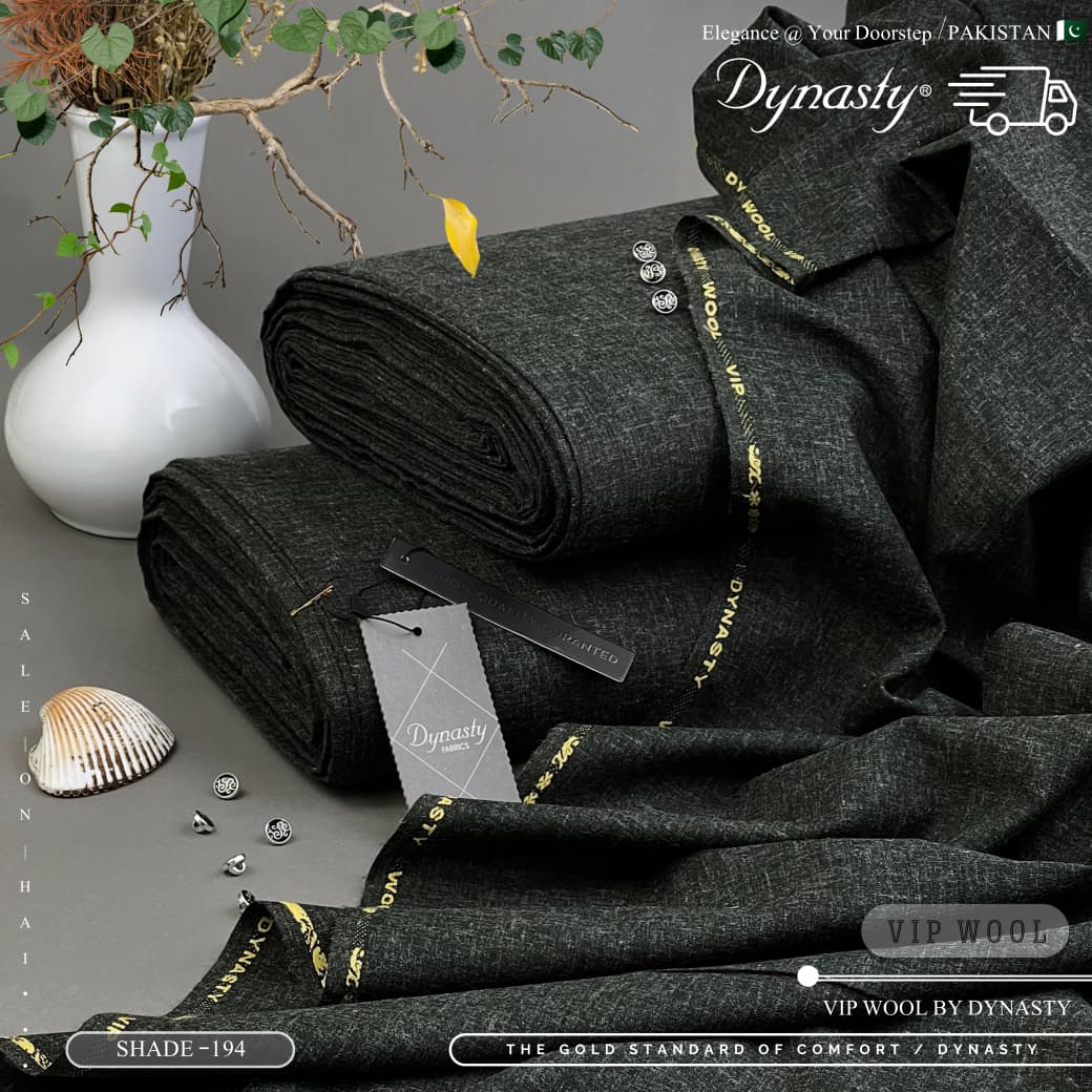 VIP Wool by Dynasty Premium Winter Fabric Collection | Amina’s Collection