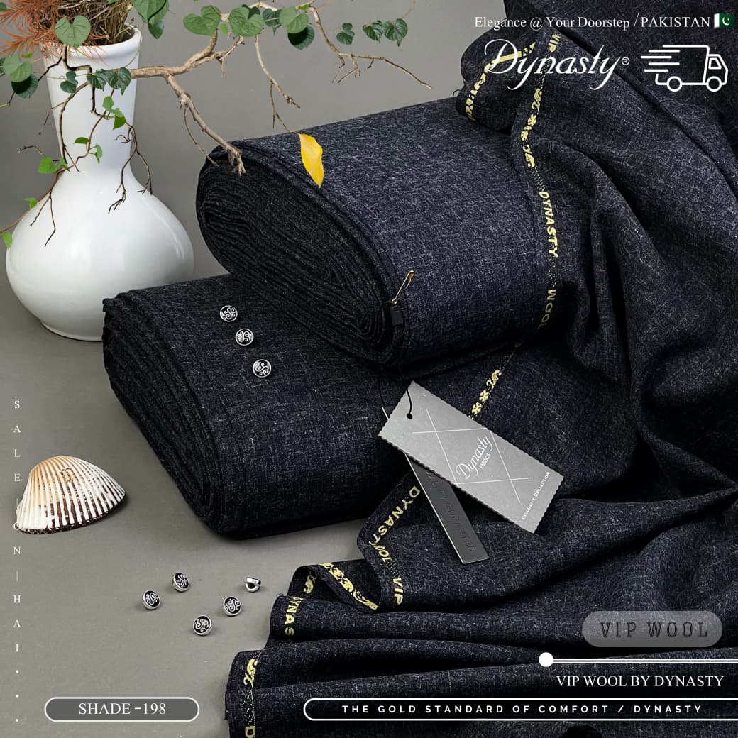 VIP Wool by Dynasty Premium Winter Fabric Collection | Amina’s Collection