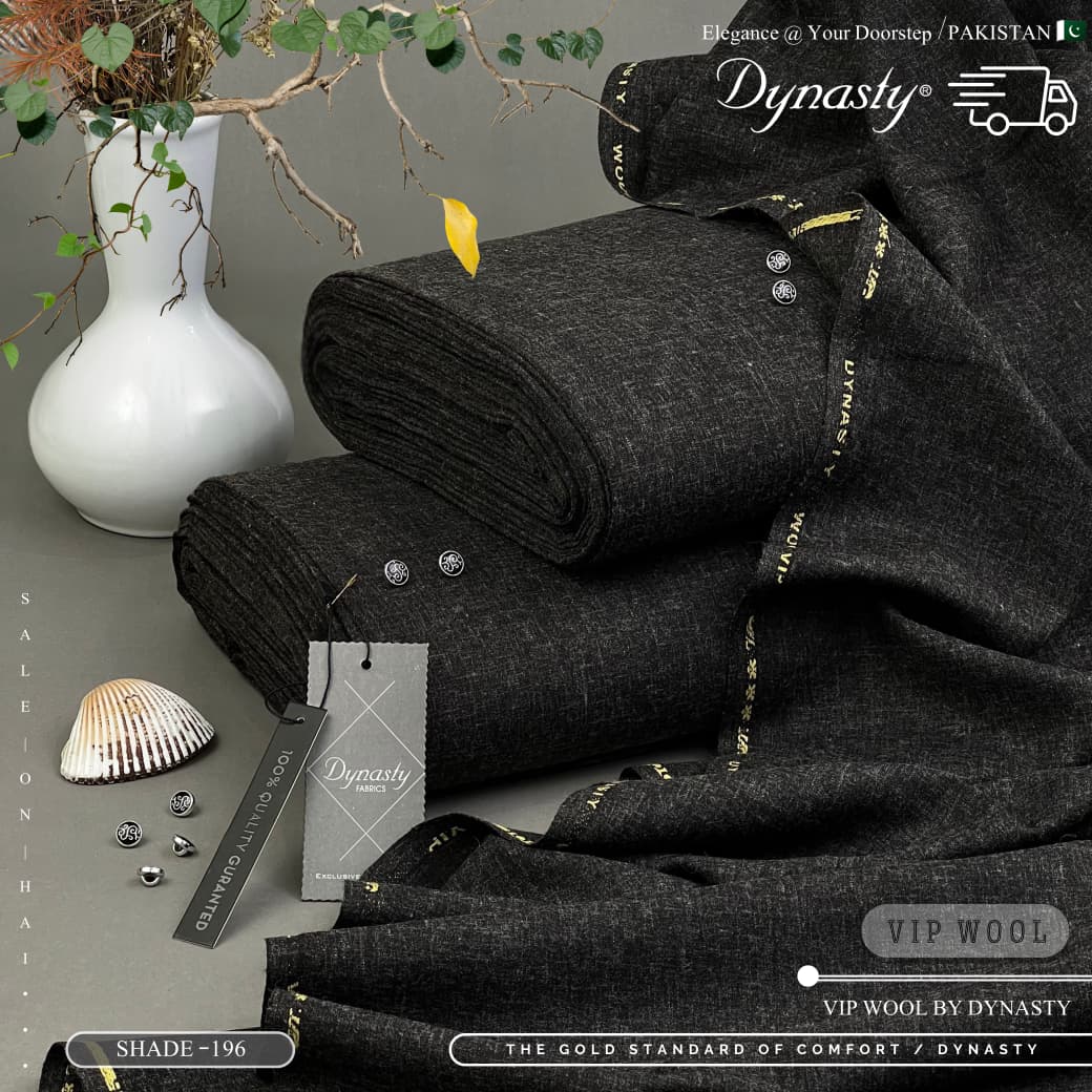 VIP Wool by Dynasty Premium Winter Fabric Collection | Amina’s Collection