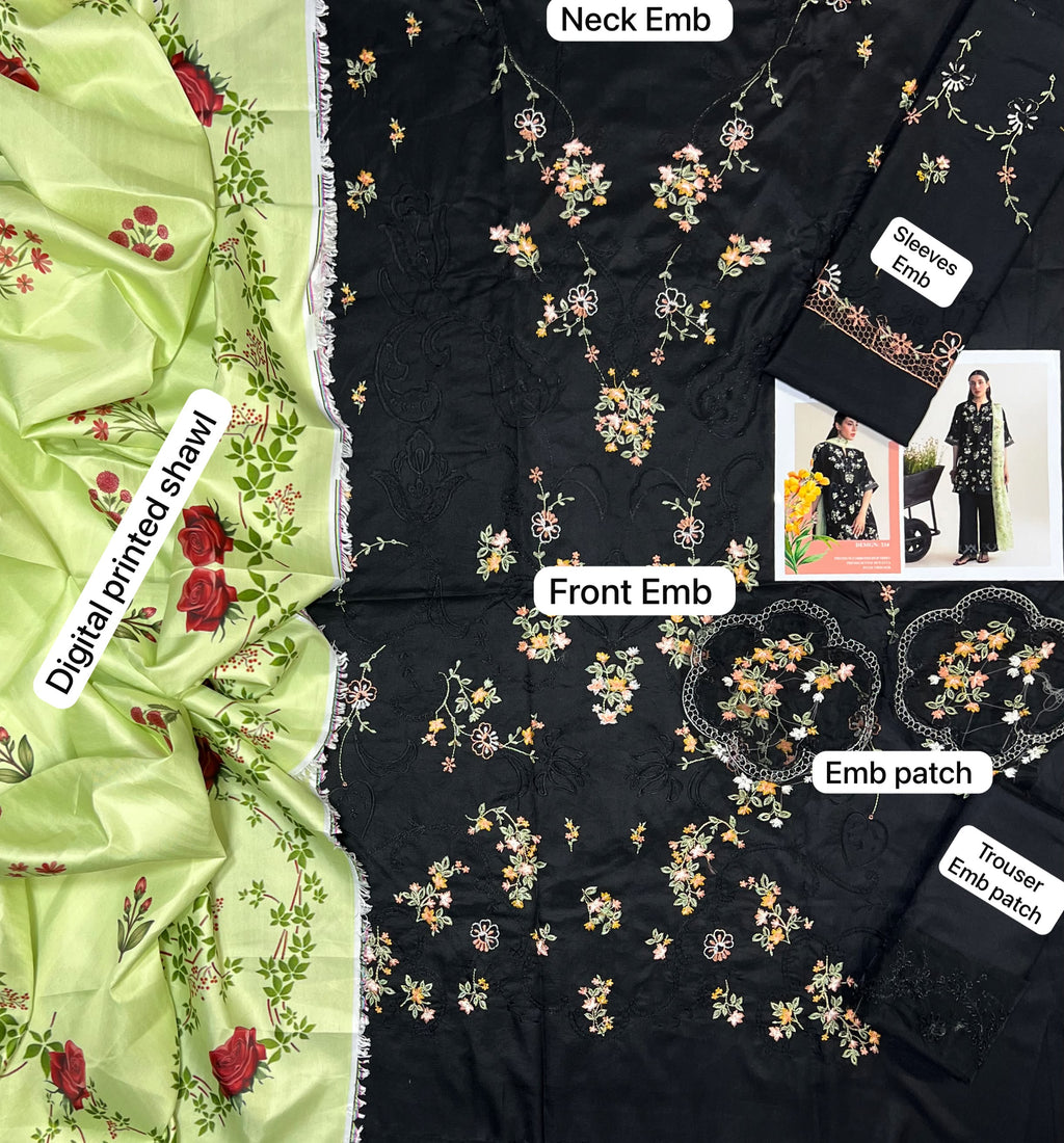 Coco by Zarashahjan Dhanak Suit | Amina’s Collection