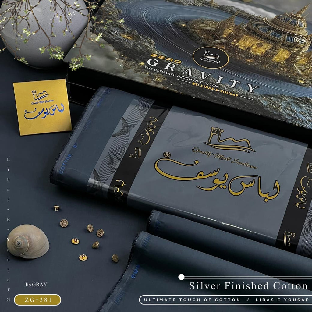 Amina’s Collection Presents ZERO GRAVITY Cotton by Libas-e-Yousaf® – Ultra-Premium Unstitched Luxury Summer Fabric-2026.