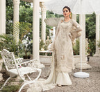 MARAI.B Luxury Embroidered Chiffon Suit | Amina's Collection