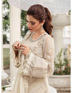 MARAI.B Luxury Embroidered Chiffon Suit | Amina's Collection