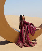 Cross Stitch Luxury Embroidered Lawn Suit | Amina's Collection