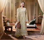 Jade Luxury Embroidered Lawn Suit | Amina’s Collection