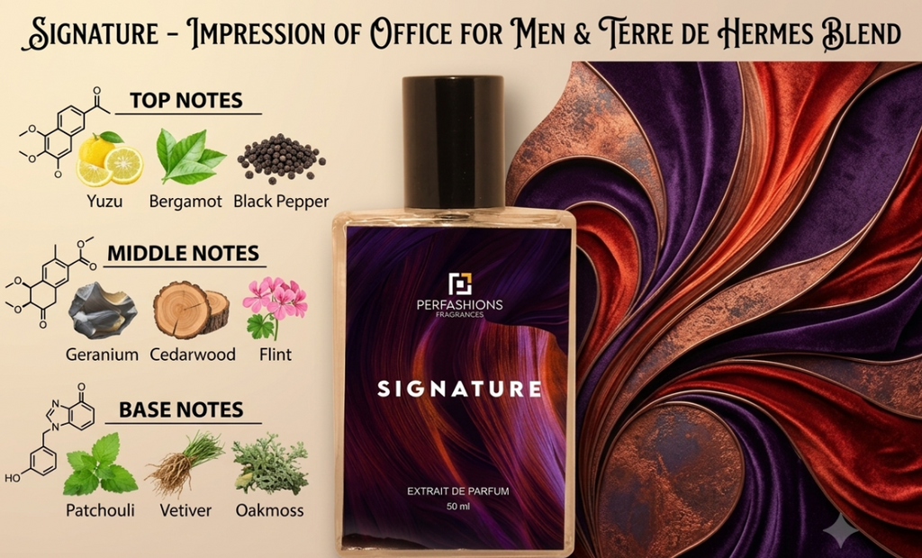 Signature Extrait de Parfum – Luxury Woody Citrus for Men