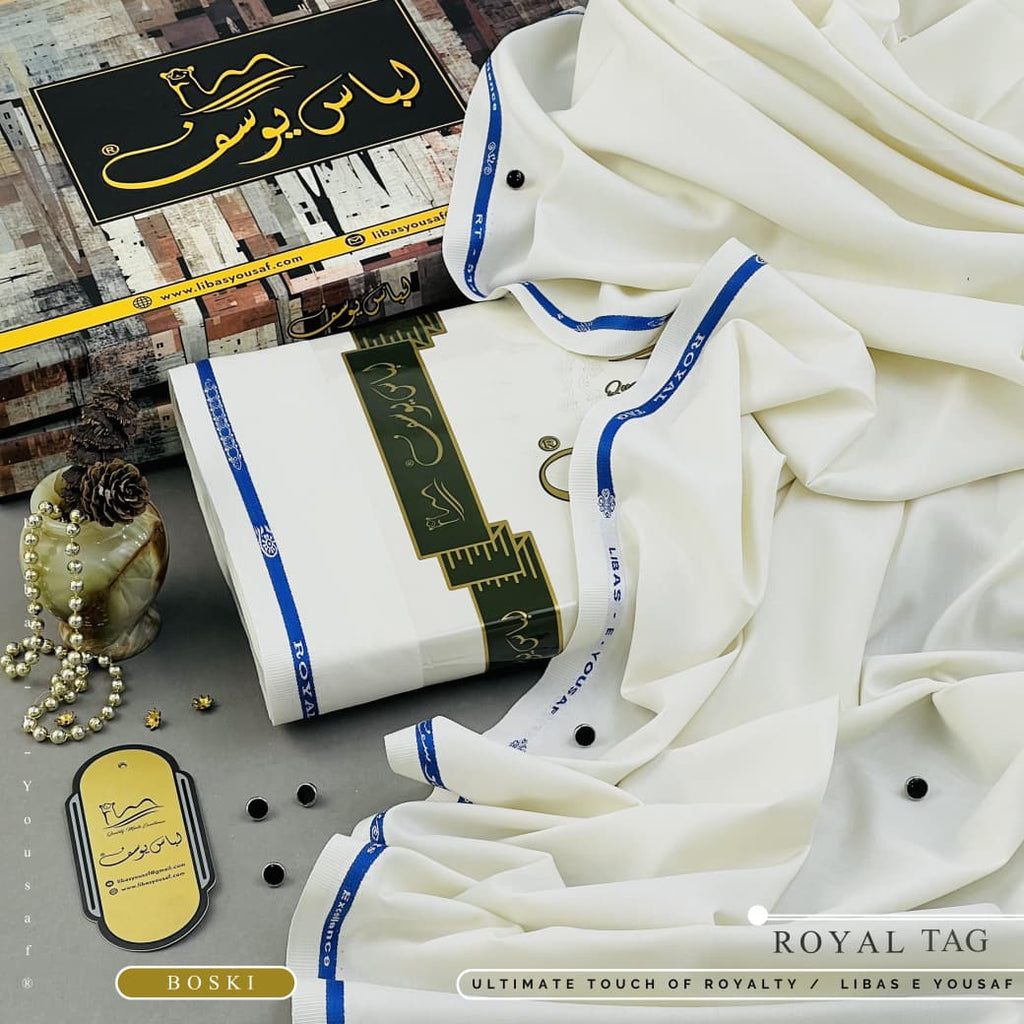 Amina’s Collection Presents ROYAL-TAG Vol. 08 (ALHAMDULILLAH) – Premium Summer Wash’n Wear Unstitched Suit by Libas-e-Yousaf® (4 Meters).