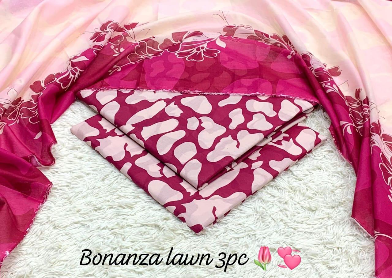 Amina's Collection Bonanza Satrangi Luxury Digital Printed Lawn Suit