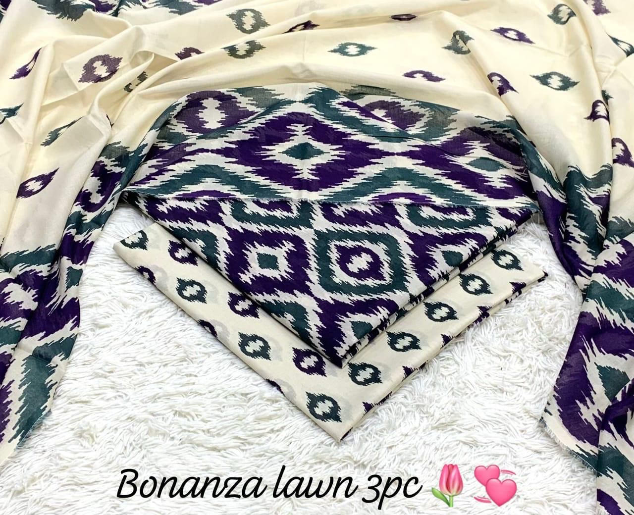 Amina's Collection Bonanza Satrangi Luxury Digital Printed Lawn Suit