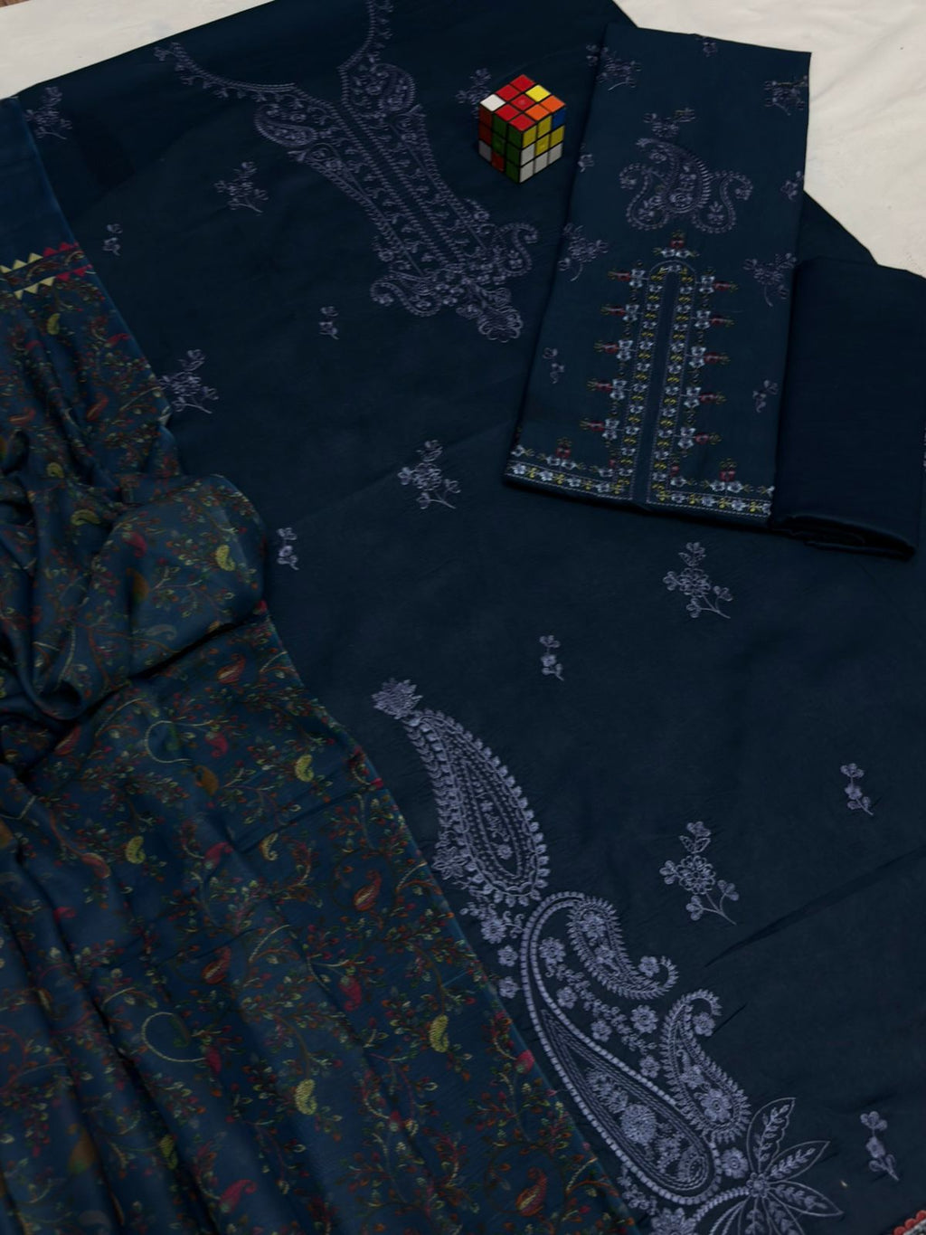 Hussain Rehar Embroidered Lawn Suit
