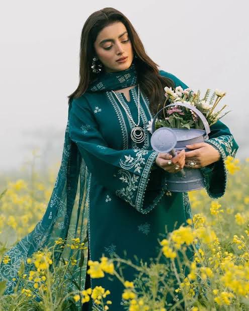 Amina's Collection Izel Luxury Embroidered Lawn Suit