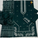 Amina's Collection Izel Luxury Embroidered Lawn Suit