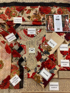 Amina's Collection Humjoli Luxury Printed Embroidered Lawn Suit