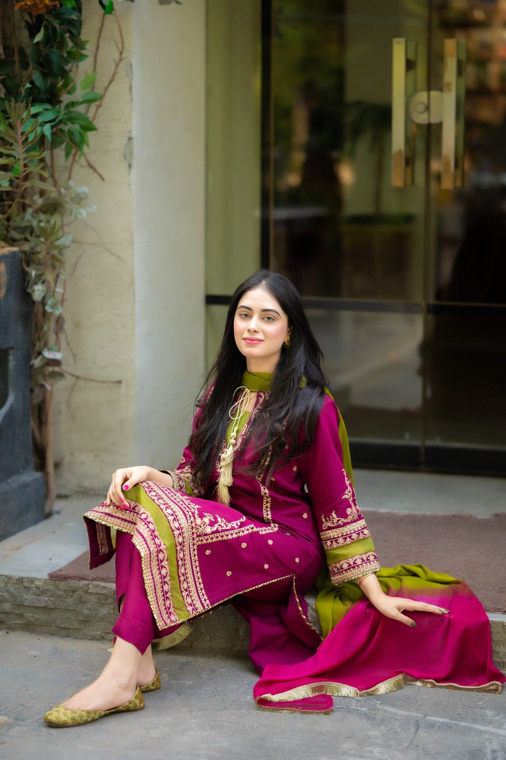 Amina's Collection Omal by Konal Most Luxury Embroidered Lawn Suit