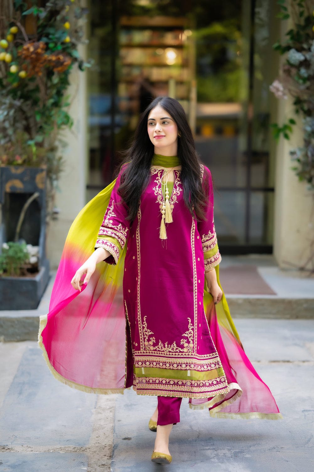 Amina's Collection Omal by Konal Most Luxury Embroidered Lawn Suit