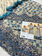 Amina's Collection Faiza Saqlain D#543 Luxury Printed Lawn Suit