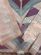 Amina's Collection Maria.B. DS-2612-B Luxury Chikankari Embroidered Lawn Suit