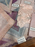 Amina's Collection Maria.B. DS-2612-B Luxury Chikankari Embroidered Lawn Suit