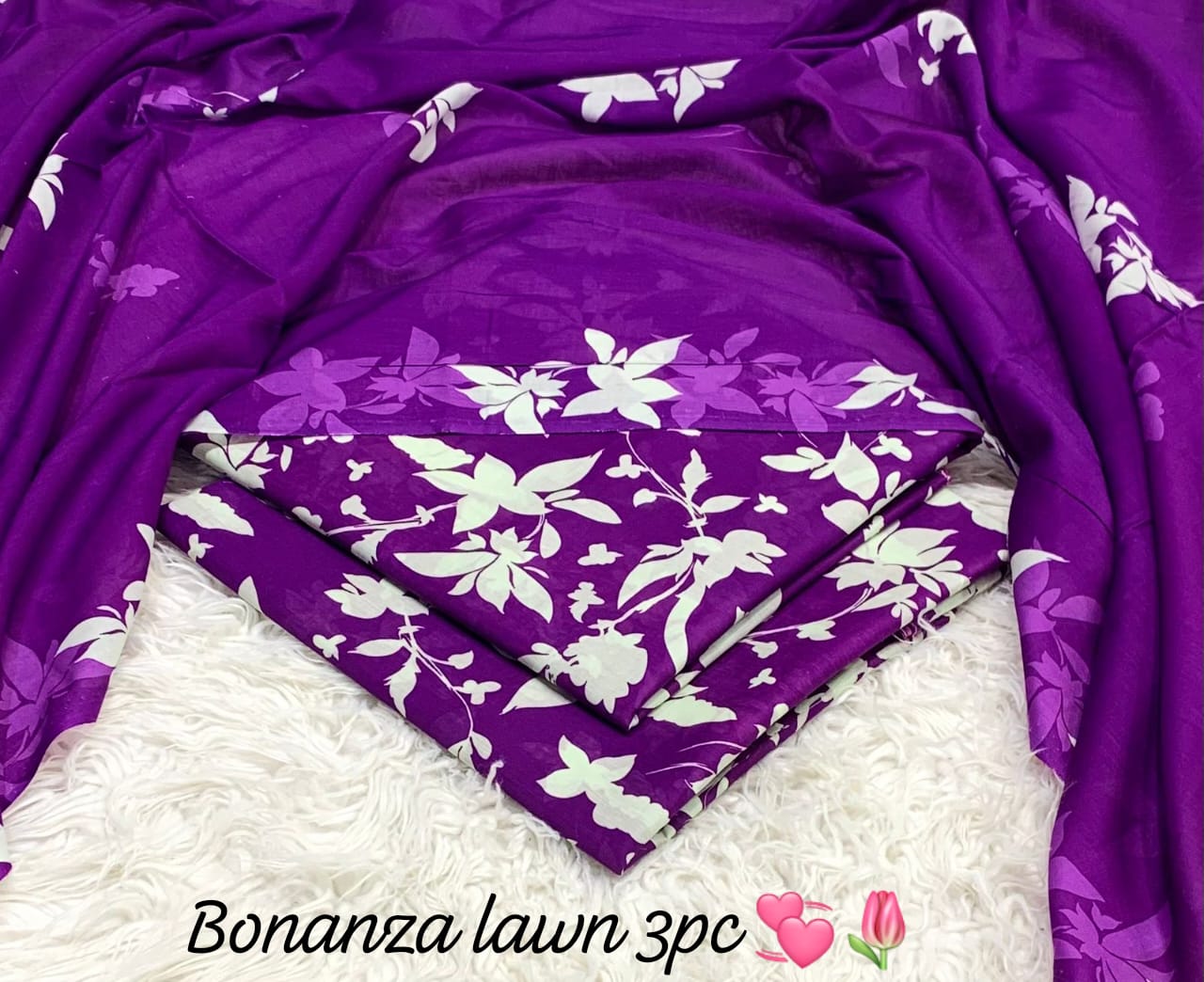 Amina's Collection Bonanza Satrangi Luxury Digital Printed Lawn Suit