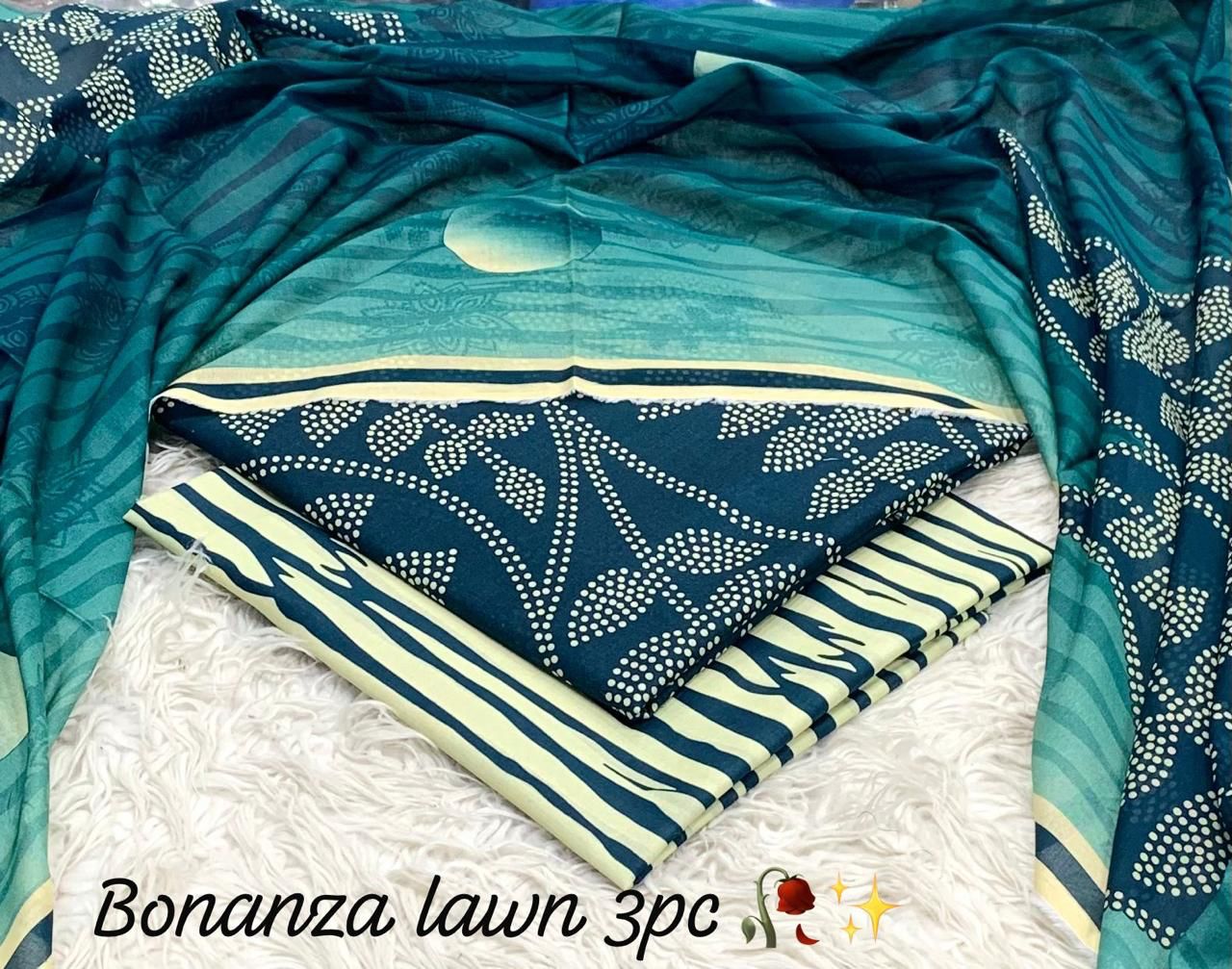 Amina's Collection Bonanza Satrangi Luxury Digital Printed Lawn Suit