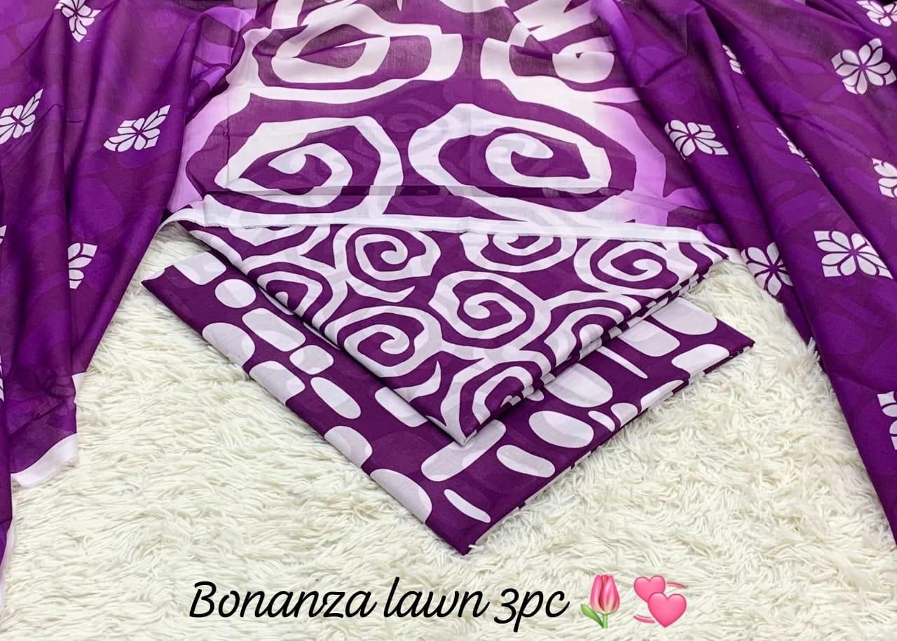 Amina's Collection Bonanza Satrangi Luxury Digital Printed Lawn Suit