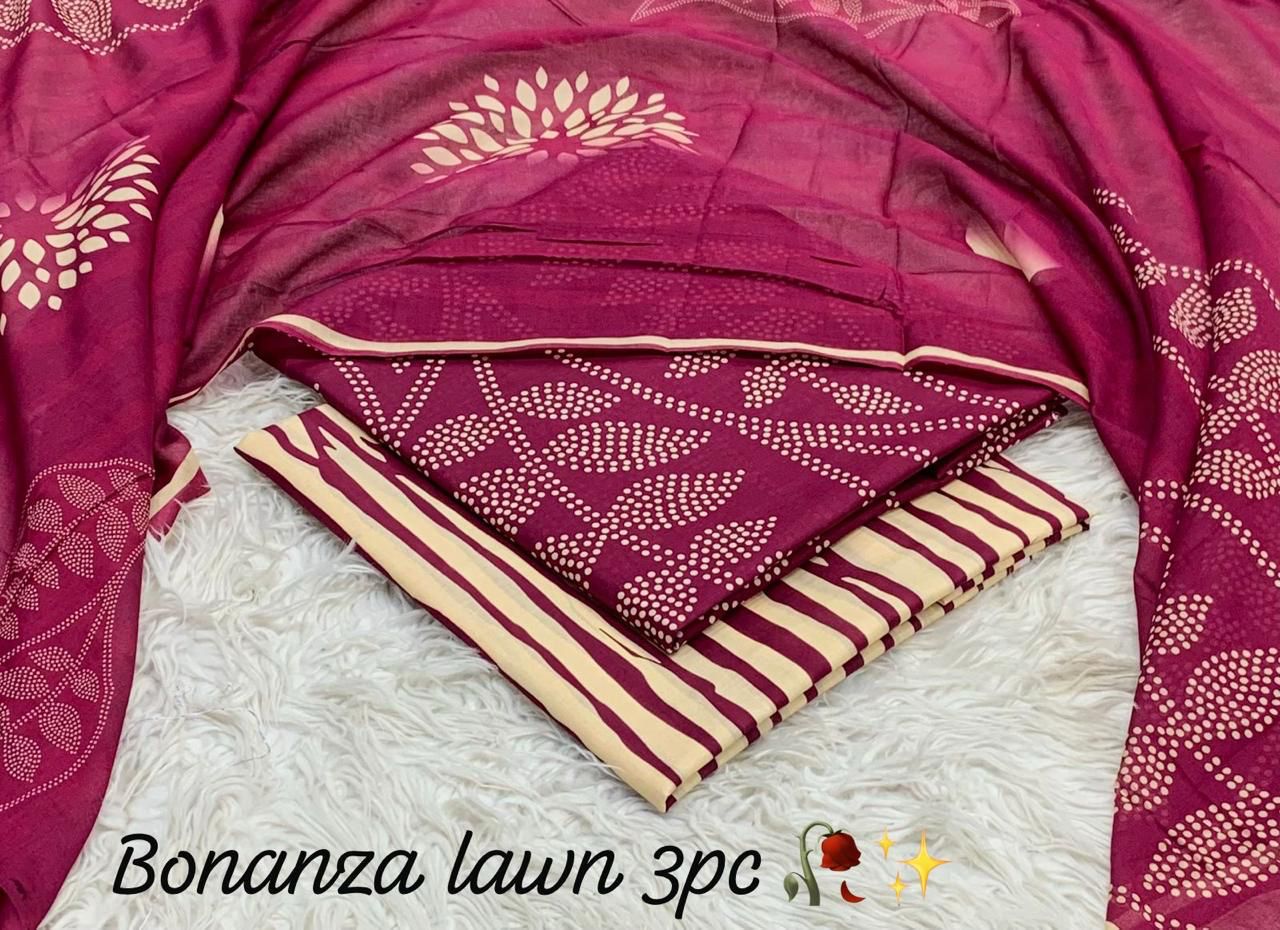 Amina's Collection Bonanza Satrangi Luxury Digital Printed Lawn Suit