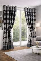 Amina's Collection Premium Printed Window Curtains for Modern Homes