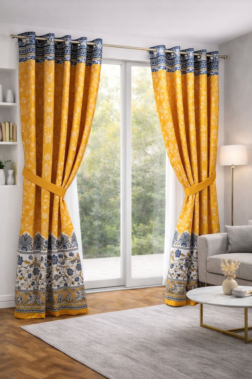 Amina's Collection Premium Printed Window Curtains for Modern Homes