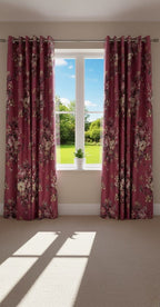 Amina's Collection Stylish Cotton Blend Decorative Window Curtains